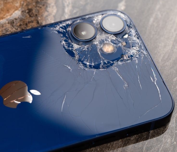Broken iPhone Back Glass Replacement